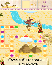 Screenshot Handyspiel Asterix und Kleopatra