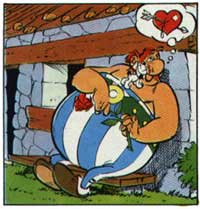 Obelix ist verliebt