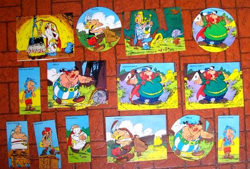 Asterix-Dorf von Lombard, Dargaud 1967 (personnages).jpg