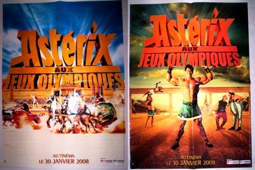 Affiche promotionnel de cinéma recto-verso ''Astérix aux J.O.'' - Offert par Intermarché et Écomarché.jpg