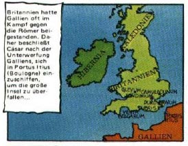 Karte Britannien