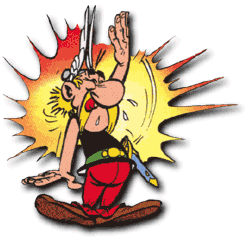 Asterix mit Zaubertrank