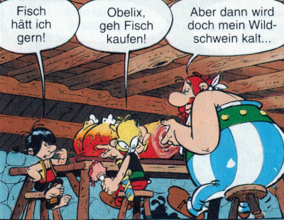 Pepe möchte Fisch