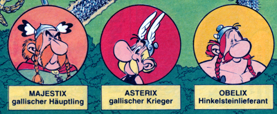 Asterix als Krieger