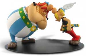 Asterix und Obelix im Streit