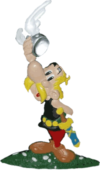 Relieffigur Asterix