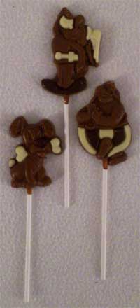 Schoko-Lollies